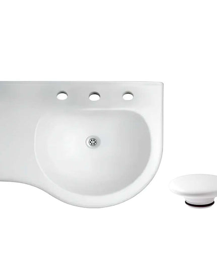 FERRUM AVIGNON LAVATORIO 65CM 3AG L6I3J Y TAPON CERAMICO ZTSC