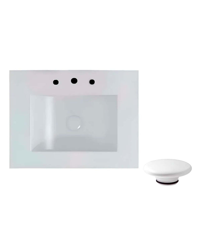 FERRUM CADRIA LAVATORIO 75 3AG LX3F Y TAPON CERAMICO ZTSC