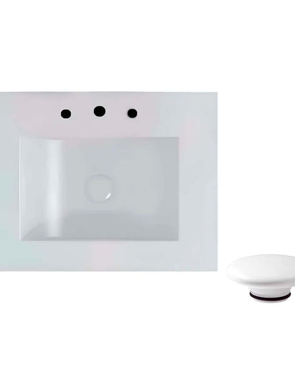 FERRUM CADRIA LAVATORIO 75 3AG LX3F Y TAPON CERAMICO ZTSC
