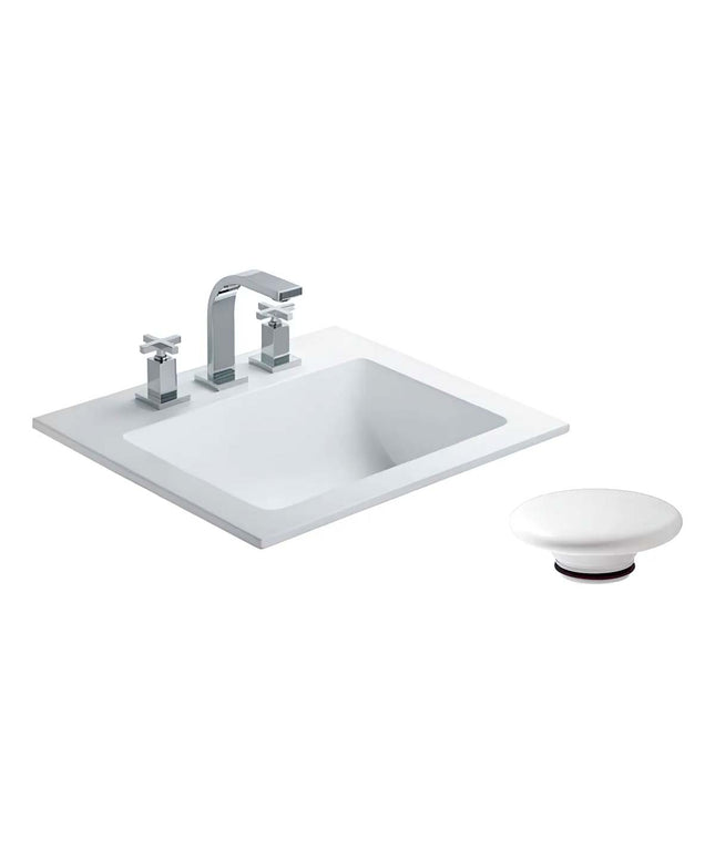 FERRUM LAVATORIO SYMI 3AG LOZA LJS3F Y TAPN CERAMICO