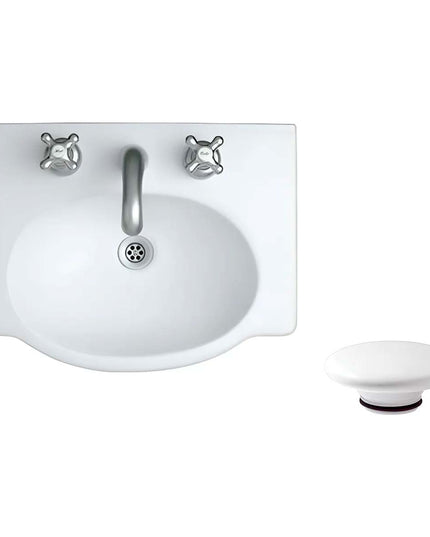 FERRUM LAVATORIO VENECIA DE 48 CM L4V3J-B Y TAPON ZTSC