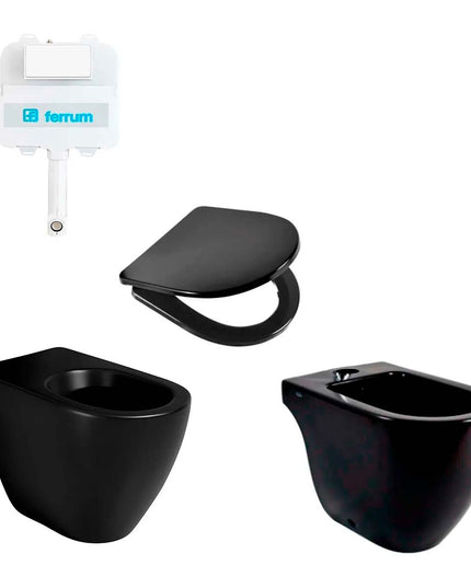 FERRUM FONTANA JUEGO DE BAÑO COMPLETO DEPOSITO DE EMBUTIR