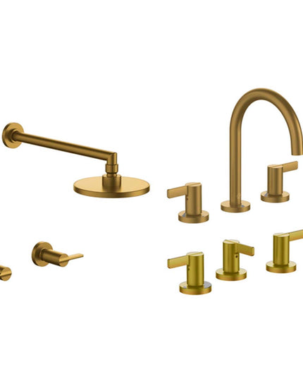 FV MAUNA BAÑERA S/TRANSF LAVATORIO Y BIDE BRUSHED BRASS