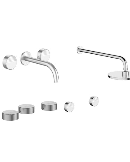 FV GRIP BAÑERA S/TRANSF LAVATORIO PARED Y BIDE CROMO