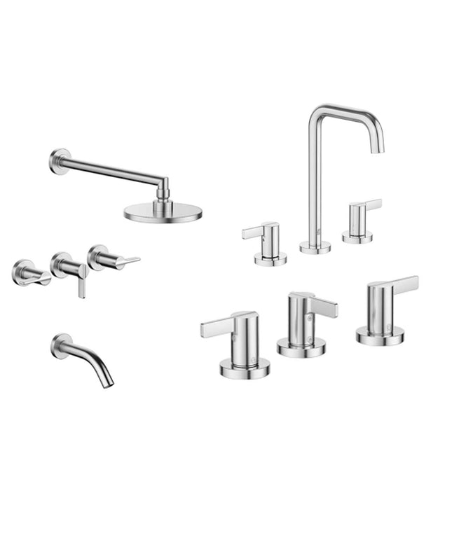 FV MAUNA BAÑERA C/TRANSF LAVATORIO Y BIDE CROMO