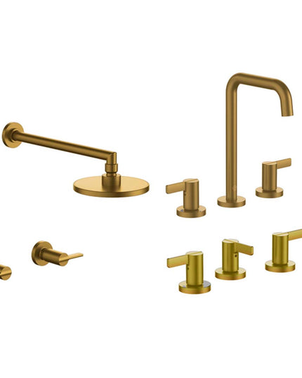 FV MAUNA BAÑERA S/TRANSF LAVATORIO Y BIDE BRUSHED BRASS