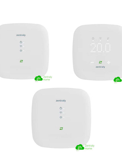 KIT ZENTRALY TERMOSTATO AMBIENTE INALAMBRICO