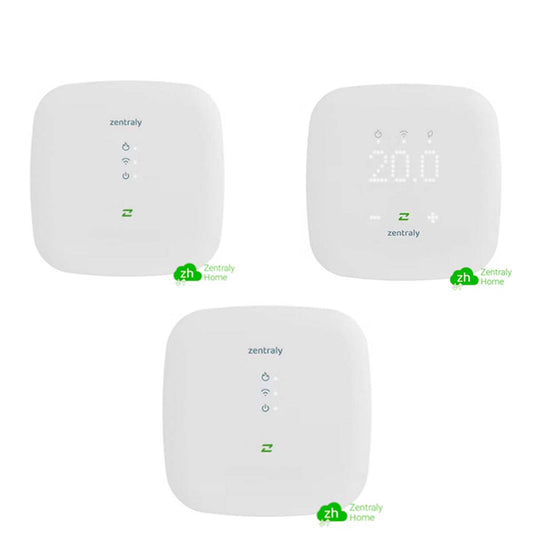 KIT ZENTRALY TERMOSTATO AMBIENTE INALAMBRICO