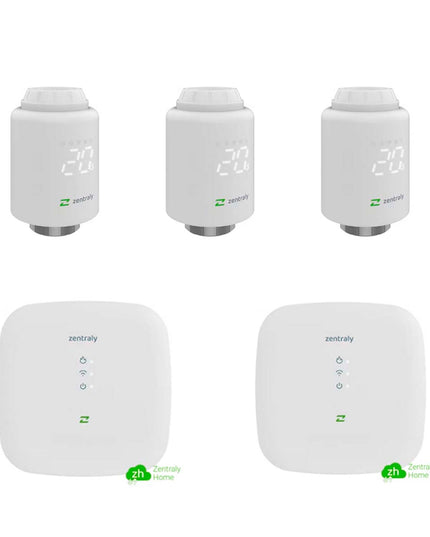 ZENTRALY 3 TRV ZENTRALY HOME + PUERTA DE ENLACE Y MODULO CALDERA