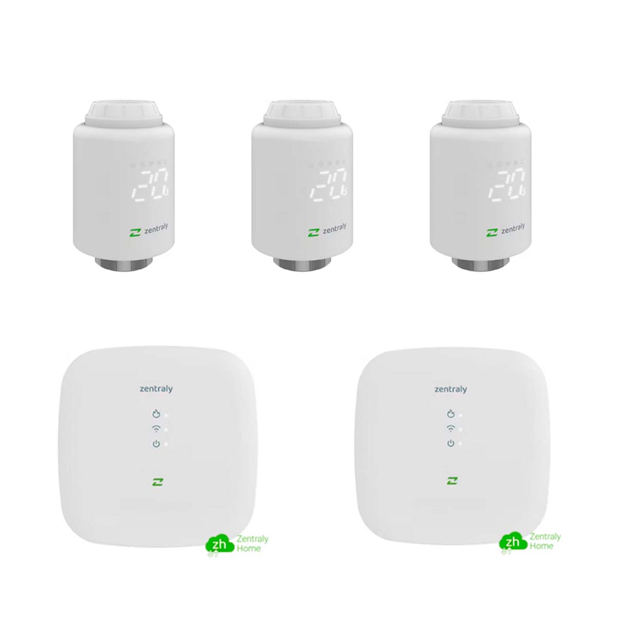 ZENTRALY 3 TRV ZENTRALY HOME + PUERTA DE ENLACE Y MODULO CALDERA