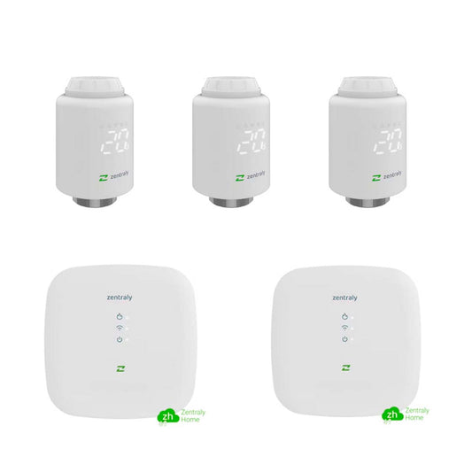ZENTRALY 3 TRV ZENTRALY HOME + PUERTA DE ENLACE Y MODULO CALDERA
