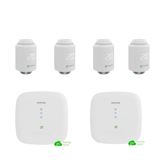 ZENTRALY 4 TRV ZENTRALY HOME + PUERTA DE ENLACE Y MODULO CALDERA