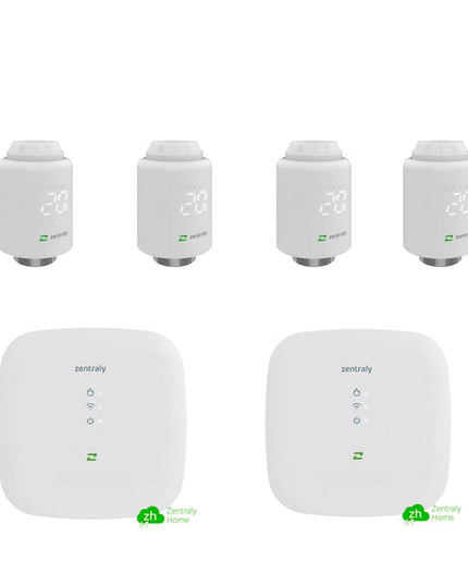 ZENTRALY 4 TRV ZENTRALY HOME + PUERTA DE ENLACE Y MODULO CALDERA