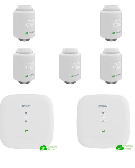 ZENTRALY 5 TRV ZENTRALY HOME + PUERTA DE ENLACE Y MODULO CALDERA