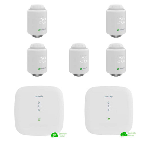 ZENTRALY 5 TRV ZENTRALY HOME + PUERTA DE ENLACE Y MODULO CALDERA