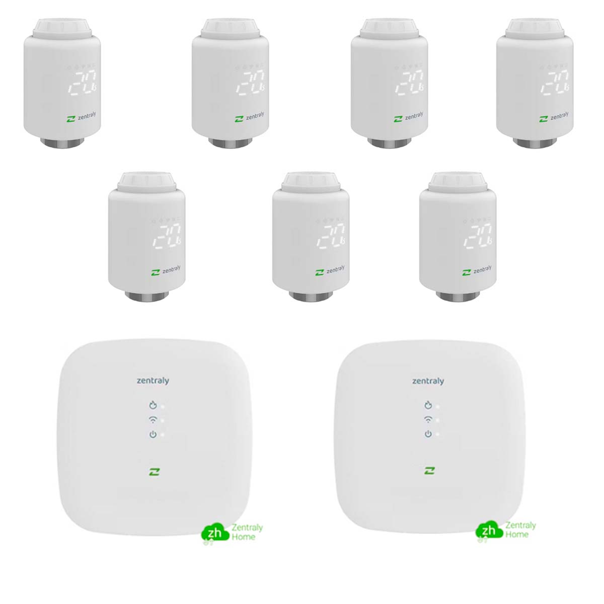 ZENTRALY 7 TRV ZENTRALY HOME + PUERTA DE ENLACE Y MODULO CALDERA