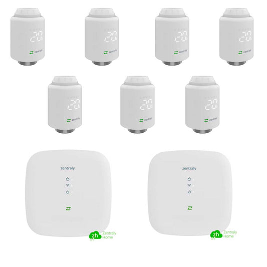 ZENTRALY 7 TRV ZENTRALY HOME + PUERTA DE ENLACE Y MODULO CALDERA