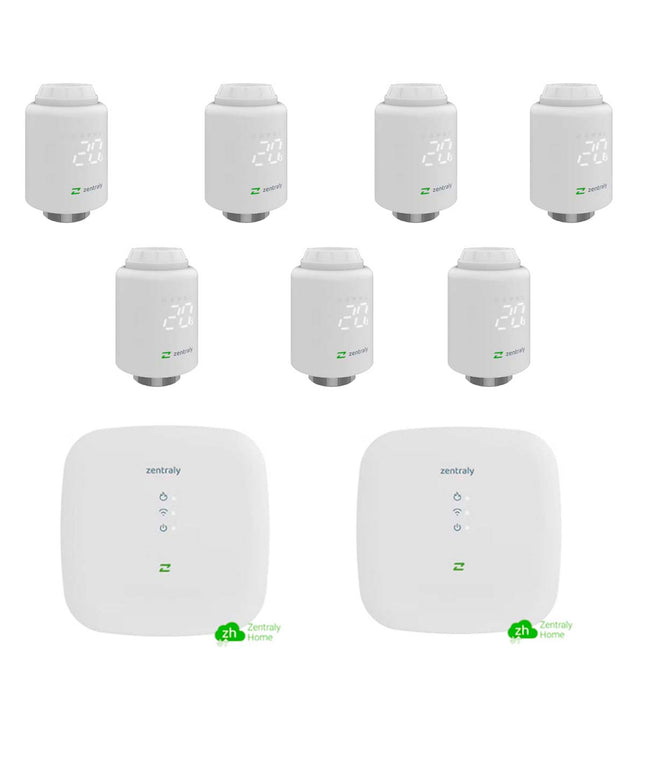 ZENTRALY 7 TRV ZENTRALY HOME + PUERTA DE ENLACE Y MODULO CALDERA