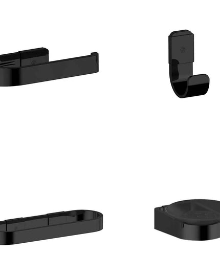 KIT ACCESORIOS BAÑO FV ARMONIA PIEZAS NEGRO