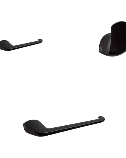KIT ACCESORIOS BAÑO FV EPUYEN 3 PIEZAS NEGRO MATE