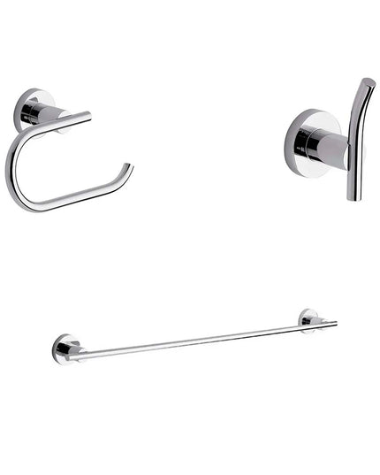 KIT ACCESORIOS BAÑO FV LIBBY 3 PIEZAS CROMO