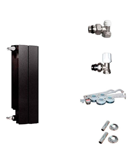 PEISA RADIADOR BROEN 350 NG 2 ELEMENTOS + KIT DE INSTALACION