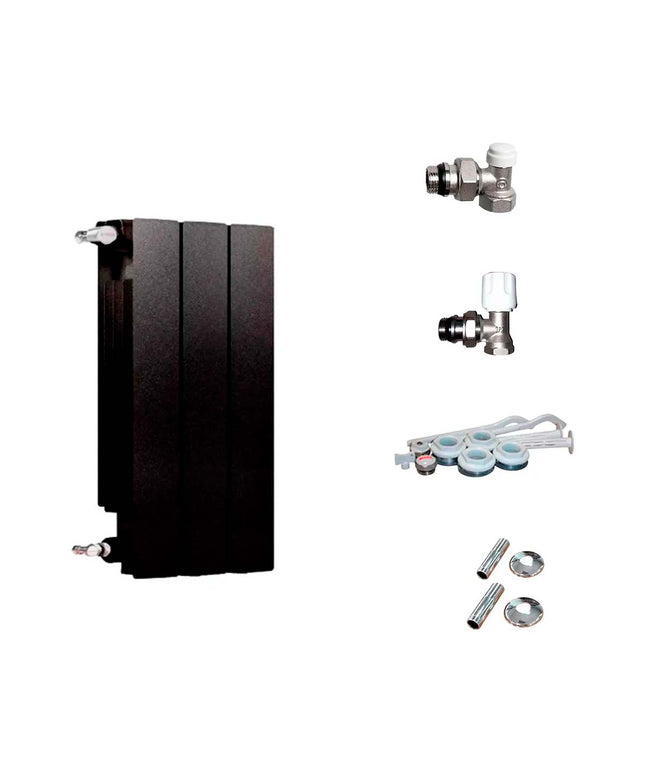 PEISA RADIADOR BROEN 350 NG 3 ELEMENTOS + KIT DE INSTALACION