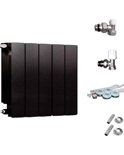 PEISA RADIADOR BROEN 350 NG 5 ELEMENTOS + KIT DE INSTALACION