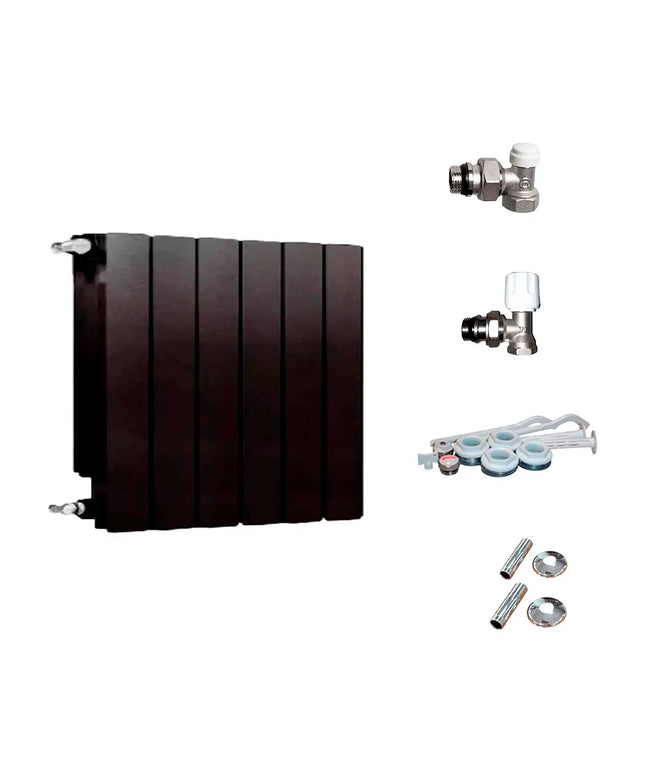 PEISA RADIADOR BROEN 350 NG 6 ELEMENTOS + KIT DE INSTALACION