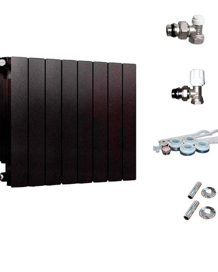 PEISA RADIADOR BROEN 350 NG 8 ELEMENTOS + KIT DE INSTALACION