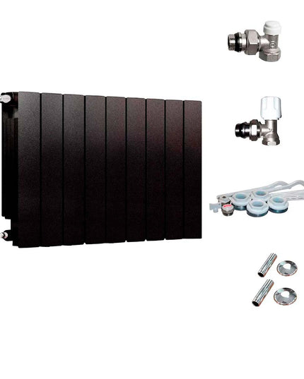 PEISA RADIADOR BROEN 350 NG 9 ELEMENTOS + KIT DE INSTALACION