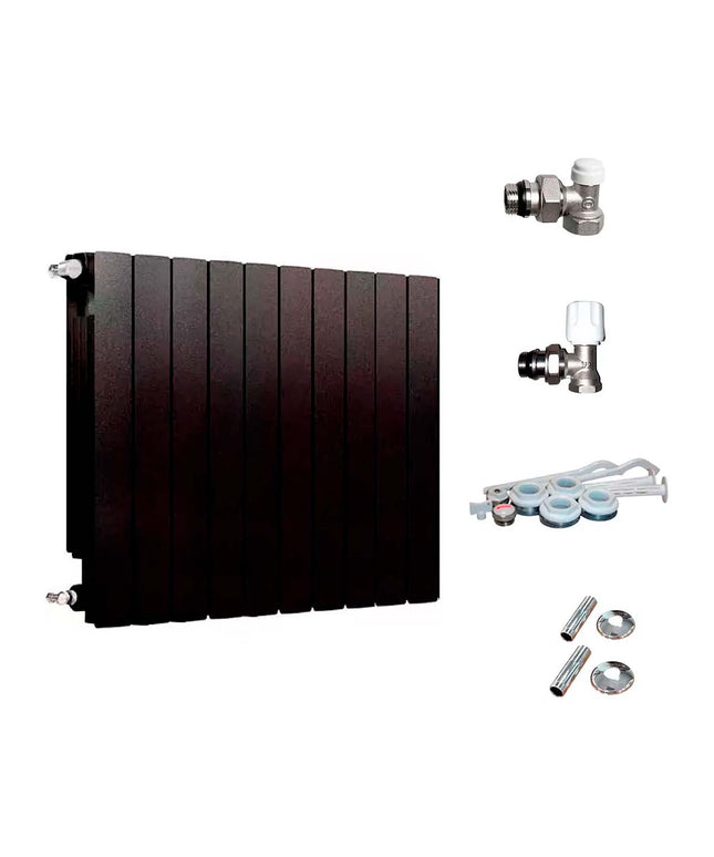 PEISA RADIADOR BROEN 500 NG 10 ELEMENTOS + KIT DE INSTALACION