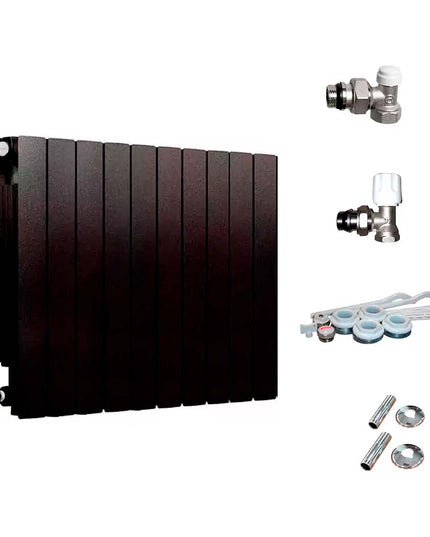 PEISA RADIADOR BROEN 500 NG 10 ELEMENTOS + KIT DE INSTALACION