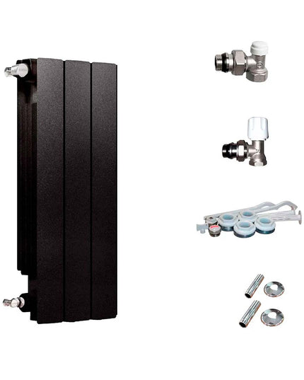 PEISA RADIADOR BROEN 500 NG 3 ELEMENTOS + KIT DE INSTALACION