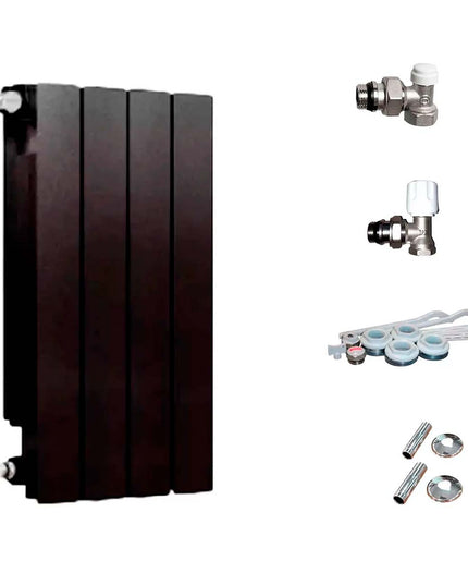PEISA RADIADOR BROEN 500 NG 4 ELEMENTOS + KIT DE INSTALACION