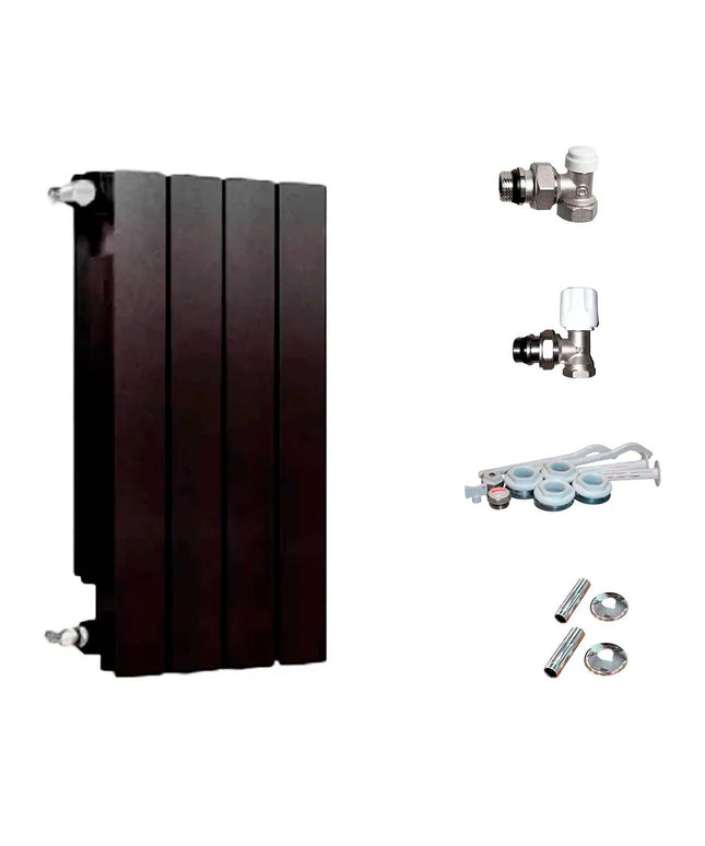 PEISA RADIADOR BROEN 500 NG 4 ELEMENTOS + KIT DE INSTALACION