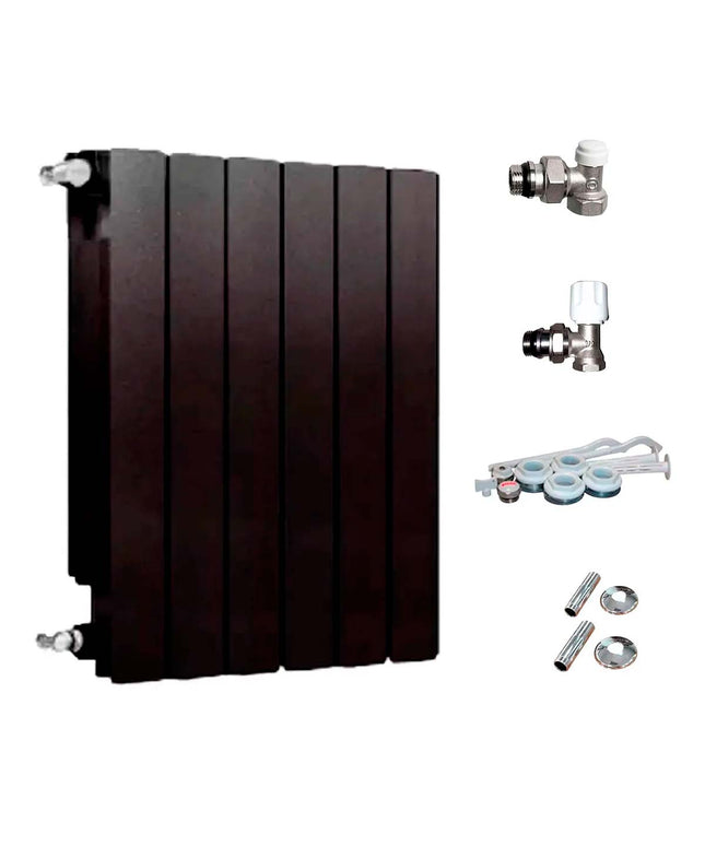 PEISA RADIADOR BROEN 500 NG 6 ELEMENTOS + KIT DE INSTALACION