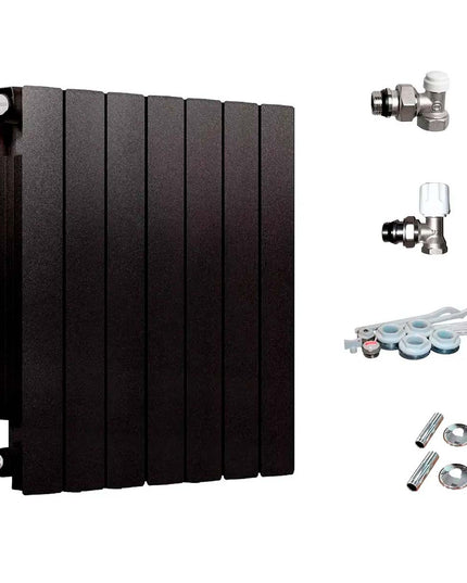PEISA RADIADOR BROEN 500 NG 7 ELEMENTOS + KIT DE INSTALACION