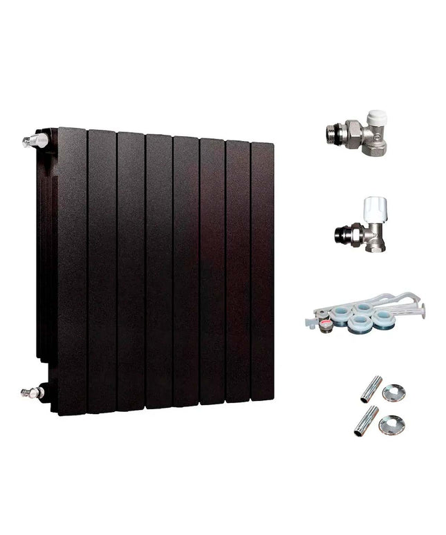 PEISA RADIADOR BROEN 500 NG 8 ELEMENTOS + KIT DE INSTALACION