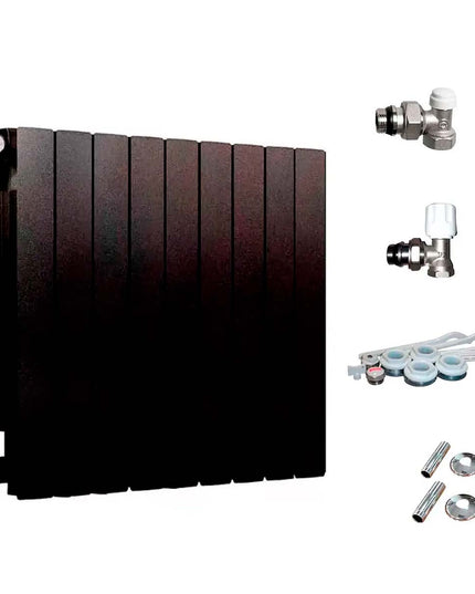 PEISA RADIADOR BROEN 500 NG 9 ELEMENTOS + KIT DE INSTALACION