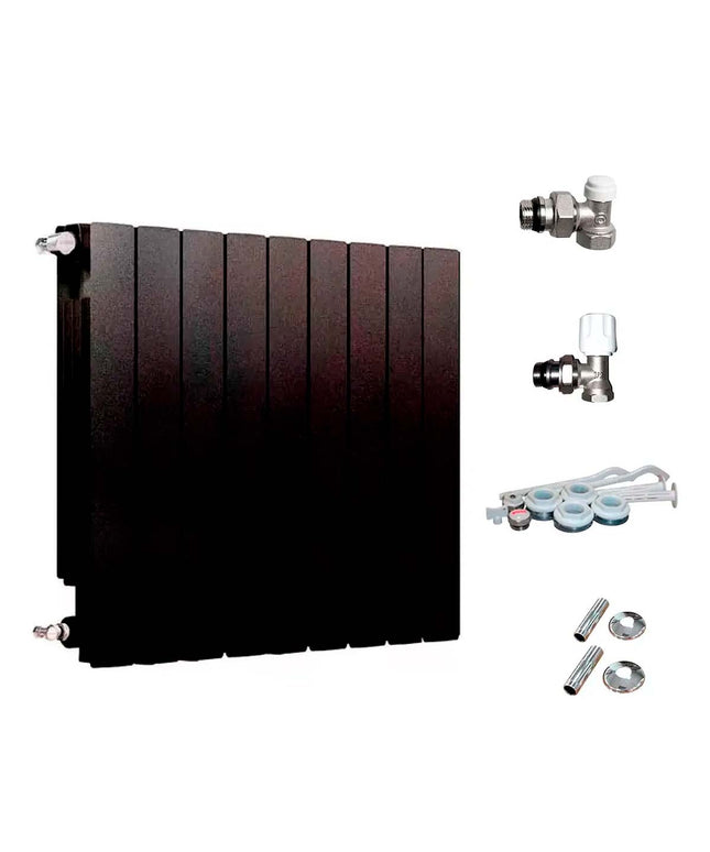 PEISA RADIADOR BROEN 500 NG 9 ELEMENTOS + KIT DE INSTALACION