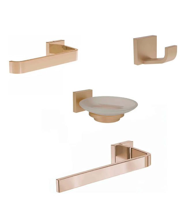 FV KIT ACCESORIOS BAÑO CHALTEN 4 PIEZAS POLISHED BRASS