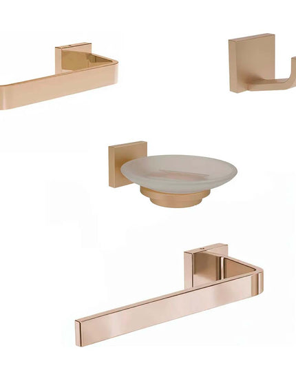 FV KIT ACCESORIOS BAÑO CHALTEN 4 PIEZAS POLISHED BRASS