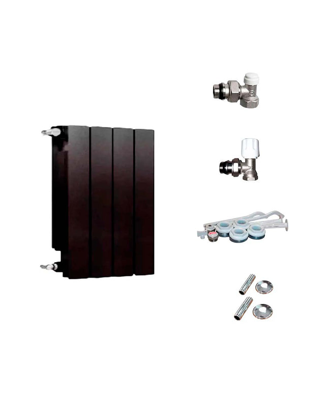 PEISA RADIADOR BROEN 350 NG 4 ELEMENTOS + KIT DE INSTALACION