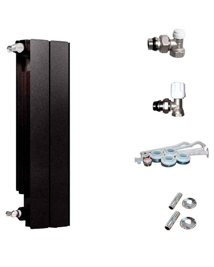 PEISA RADIADOR BROEN 500 NG 2 ELEMENTOS + KIT DE INSTALACION