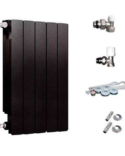 PEISA RADIADOR BROEN 500 NG 5 ELEMENTOS + KIT DE INSTALACION