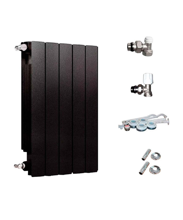 PEISA RADIADOR BROEN 500 NG 5 ELEMENTOS + KIT DE INSTALACION