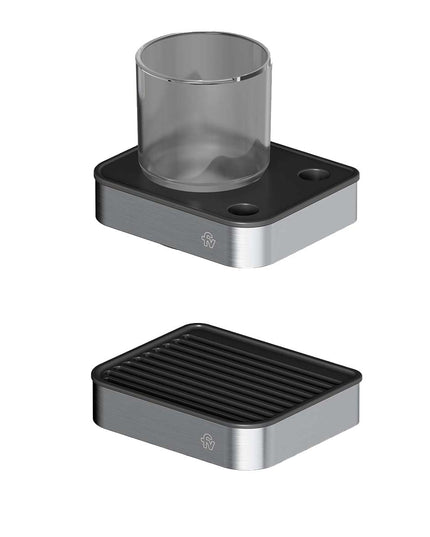 FV KIT ACCESORIOS BAÑO INOX ONE ACERO INOXIDABLE 2 PIEZAS 0168/I1-AI + 0169/I1-AI</p><p>