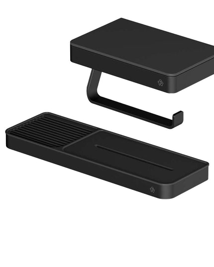 FV KIT ACCESORIOS BAÑO INOX ONE NEGRO 2 PIEZAS 0167/I1-NG + 0168.01/I1-NG