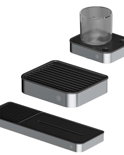FV KIT ACCESORIOS BAÑO INOX ONE ACERO PULIDO 3 PIEZAS 0168.01/I1-AP + 0168/I1-AP + 0169/I1-AP</p><p>